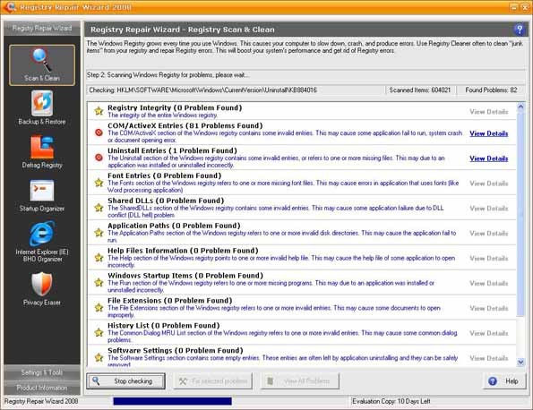 Registry Repair Wizard Registry Repair Wizard