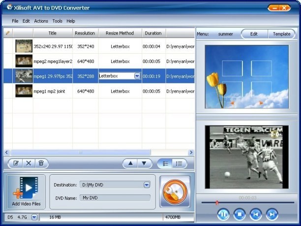 Xilisoft AVI to DVD Converter 3.0.36.0314 Xilisoft AVI to DVD Converter 3.0.36.0314
