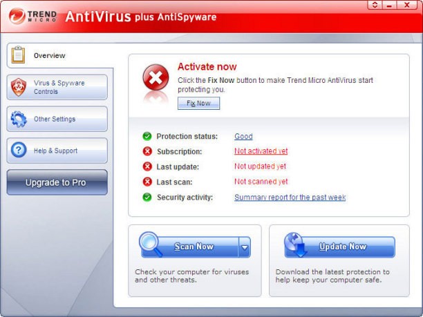 Trend Micro AntiVirus plus AntiSpyware 16 Trend Micro AntiVirus plus AntiSpyware 16