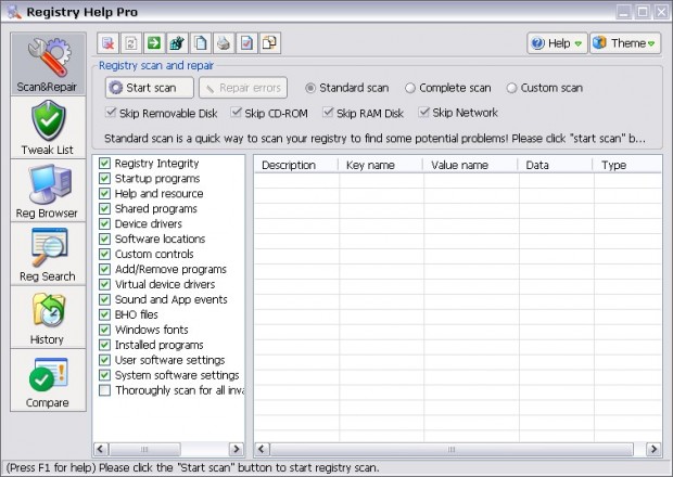 Registry Help Pro