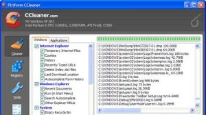 CCleaner Ekran Görüntüsü