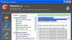 CCleaner Ekran Görüntüsü