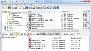 CDBurnerXP Ekran Görüntüsü
