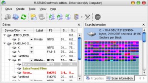 R-Studio Data Recovery Ekran Görüntüsü