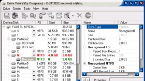 R-Studio Data Recovery Ekran Görüntüsü