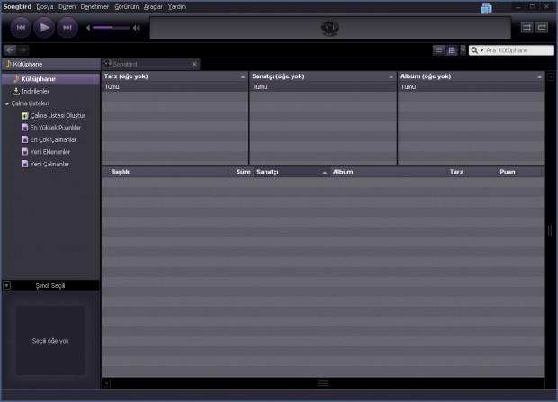 Songbird Ekran Görüntüsü