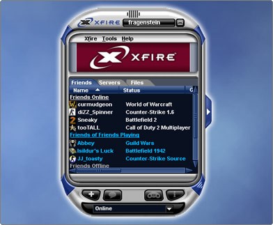 Xfire Ekran Görüntüsü