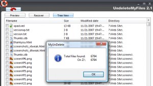 UndeleteMyFiles