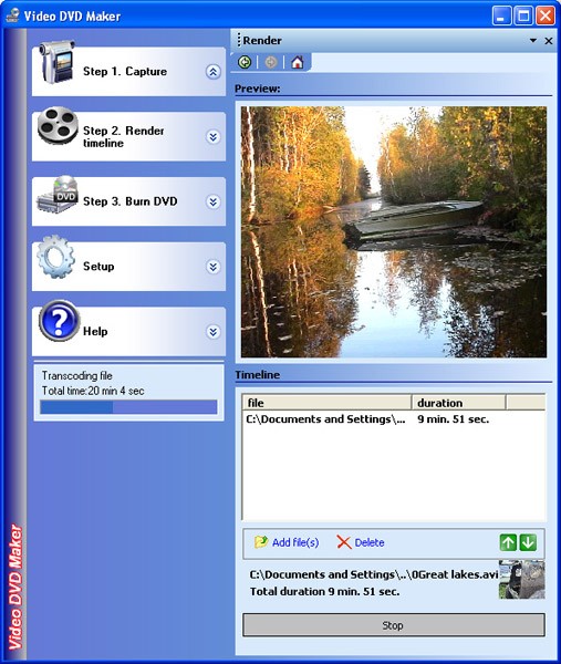 Video DVD Maker Free Ekran Goruntusu 02 Render