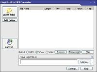 Magic M4A to MP3 Converter