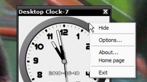 Desktop Clock-7