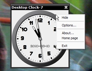 Desktop Clock-7
