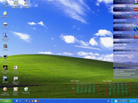 Desktop Calendar