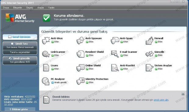AVG Internet Security Ekran Görüntüsü