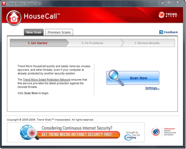 Trend Micro HouseCall Trend Micro HouseCall