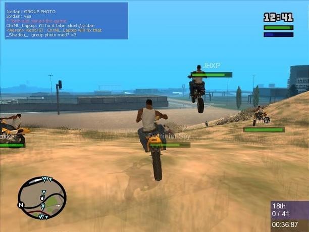 Grand Theft Auto: San Andreas Multi Theft Auto mod Grand Theft Auto: San Andreas Multi Theft Auto mod