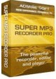 Super Mp3 Recorder Professional