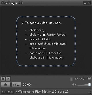 Free Flash FLV Player