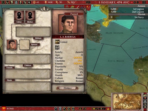 Europa Universalis: Rome Europa Universalis: Rome