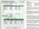 Debt Reduction Calculator for Excel