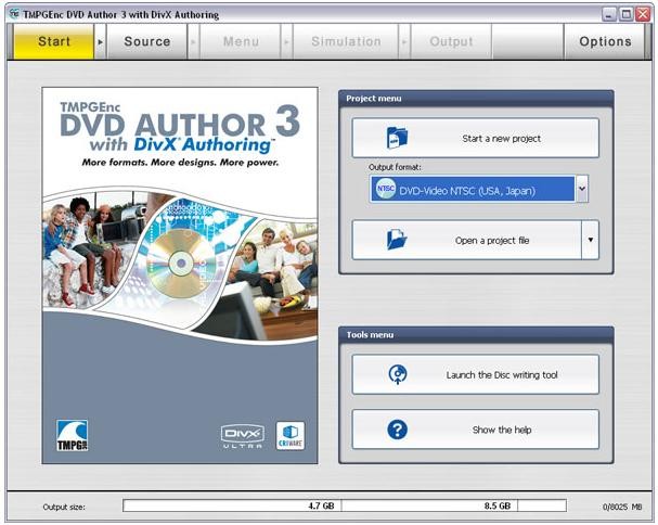 TMPGEnc DVD Author with DivX Authoring