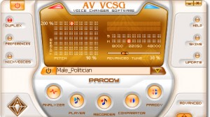 AV Voice Changer Software Gold Edition