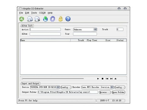 Kingdia CD Extractor 3.5.1 Kingdia CD Extractor 3.5.1