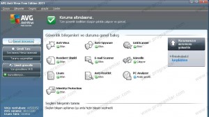 AVG Anti-Virus Free Edition Ekran Görüntüsü