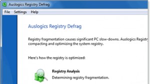 Auslogics Registry Defrag