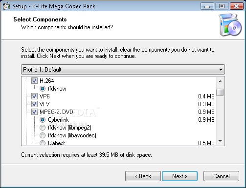 K-Lite Codec Pack Full Ekran Görüntüsü