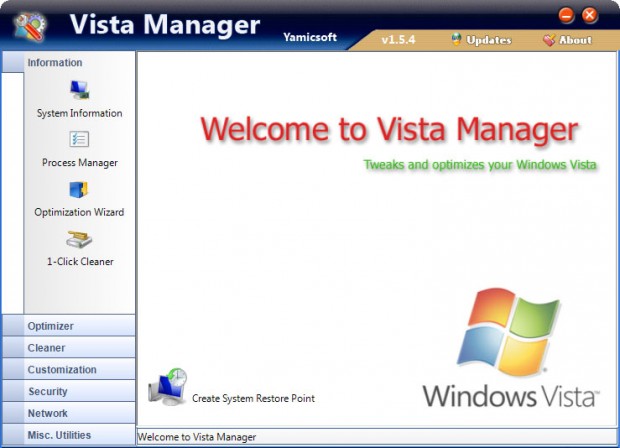 Vista Manager Vista Manager