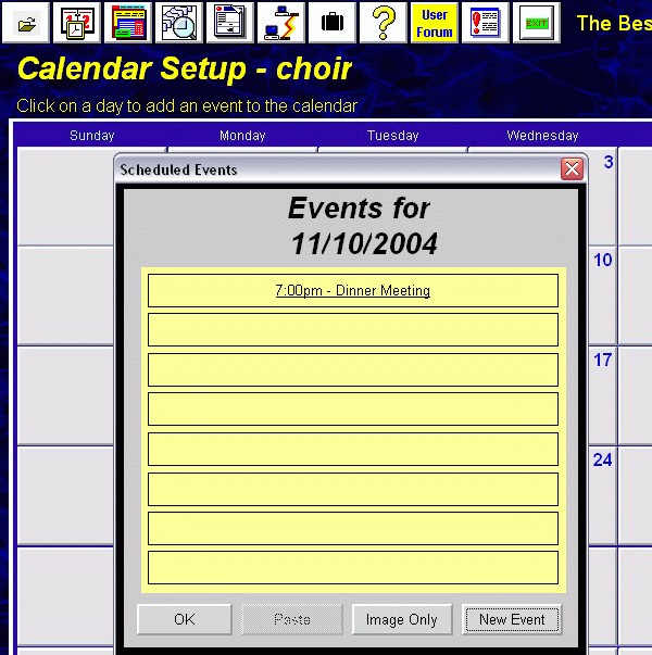 The Best HTML Web Calendar Creator