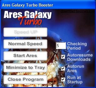 Ares Galaxy Turbo Booster