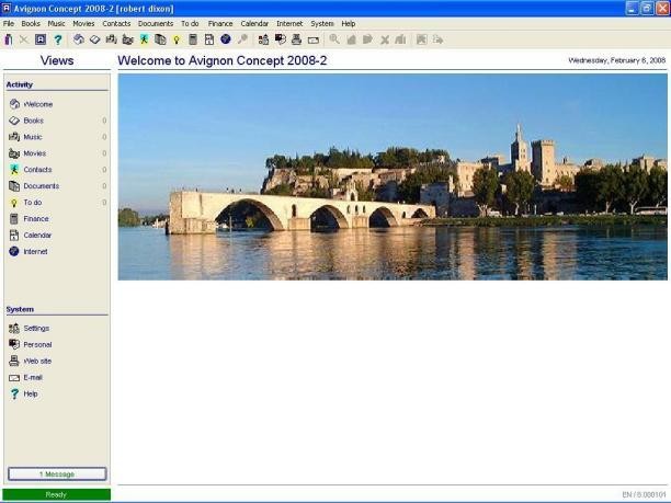 Avignon Concept 2008 Build 8.080321 Avignon Concept 2008 Build 8.080321