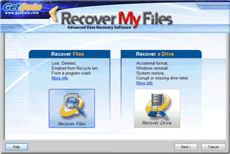 Recover My Files Ekran Görüntüsü