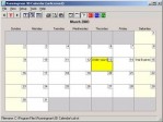 Runningman 3D Calendar