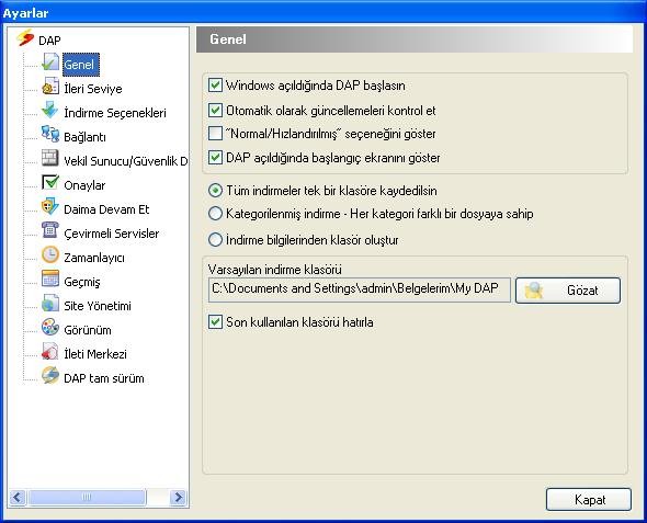 Download Accelerator Plus Ekran Görüntüsü