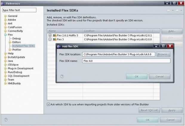 Adobe Flex SDK Adobe Flex SDK