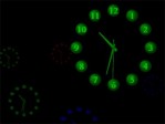 Moving Clock Screensaver