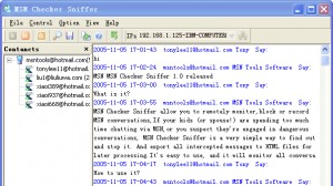 Msn Checker Sniffer