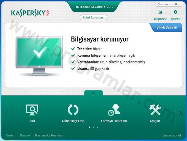 Kaspersky Internet Security Ekran Goruntusu 01