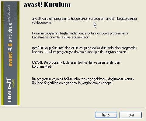 Avast Home Edition [Türkçe]