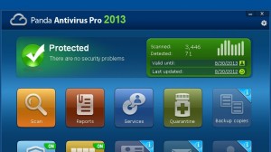 Panda Antivirus Pro Ekran Goruntusu