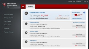 Comodo System Utilities Ekran Goruntusu