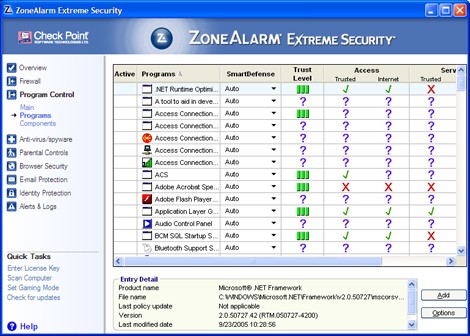 ZoneAlarm Extreme Security ZoneAlarm Extreme Security
