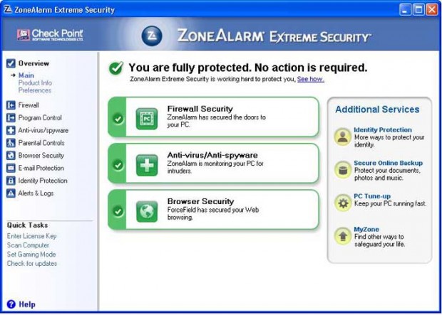 ZoneAlarm Extreme Security