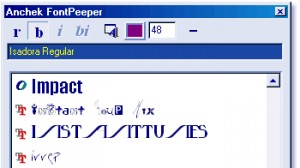 FontPeeper