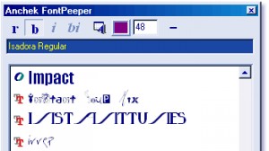 FontPeeper
