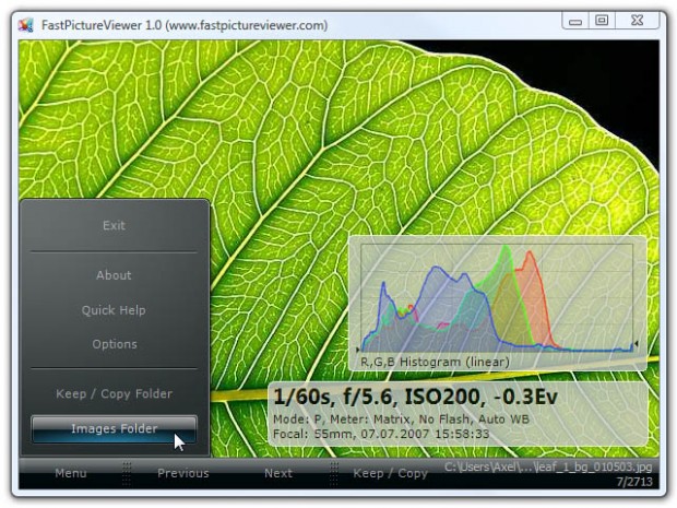 FastPictureViewer Pro Ekran Görüntüsü