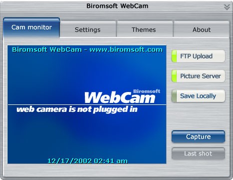 Biromsoft WebCam Software